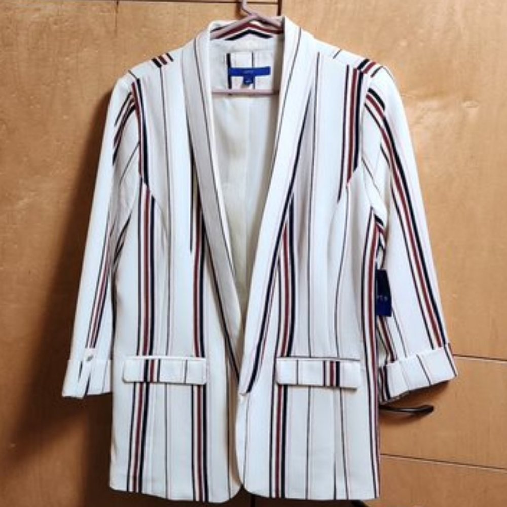 NWT Women's Striped Blazer